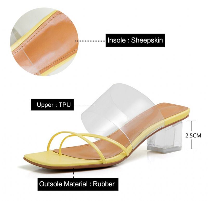 Zelanda Sandaler - Gul