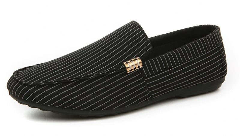 Zelda Loafers För Män Casual Skor - Svart