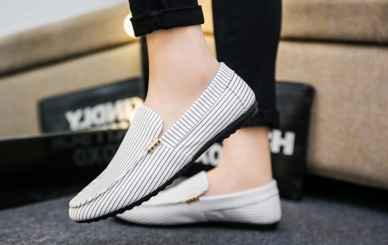 Zelda Loafers För Män Casual Skor - Svart