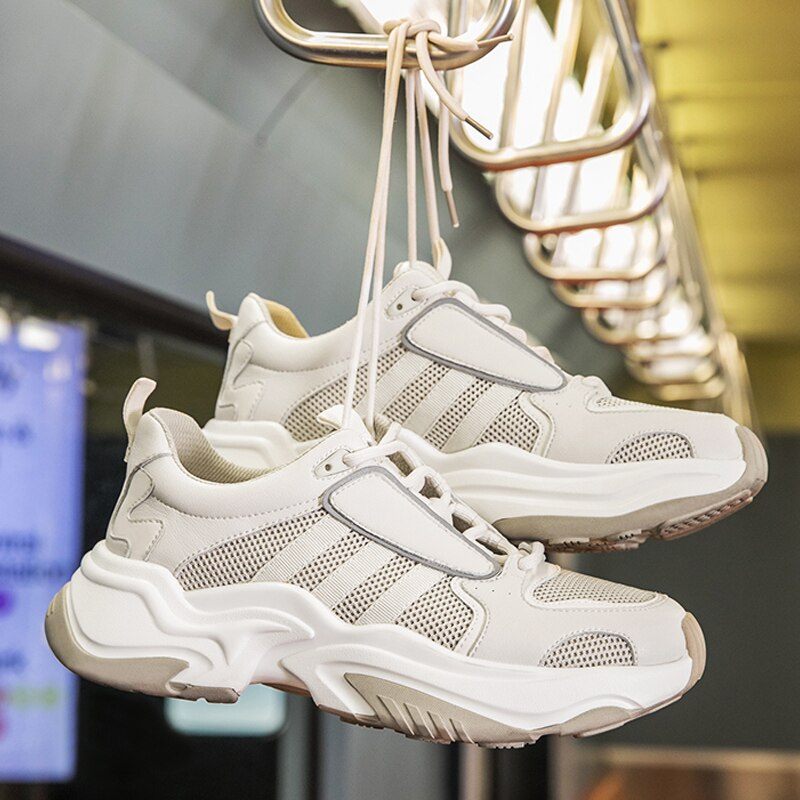 Zeraffin Modesneakers För Män - Vit