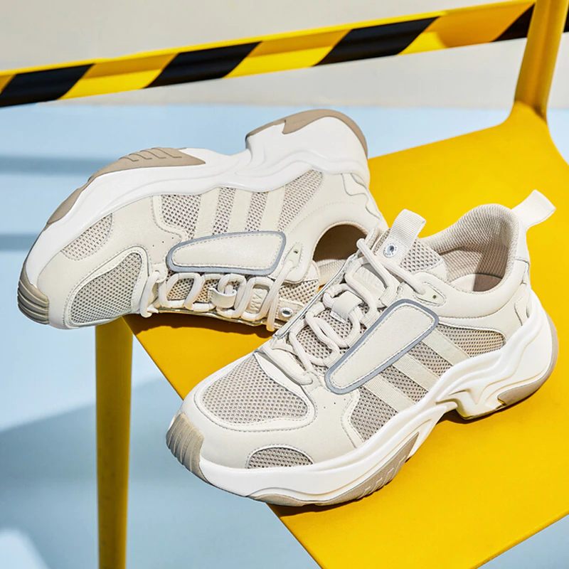 Zeraffin Modesneakers För Män - Vit