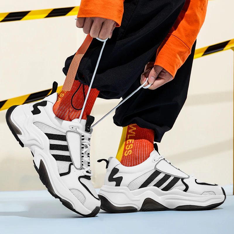 Zeraffin Modesneakers För Män - Vit