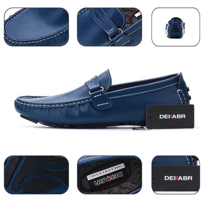 Zero Herr Loafers Classics Skor - Blå