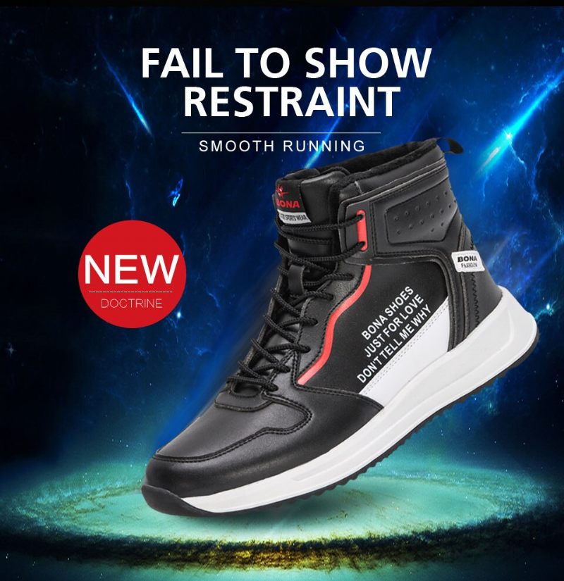 Zilicen Varma Sneakers För Män - Svart