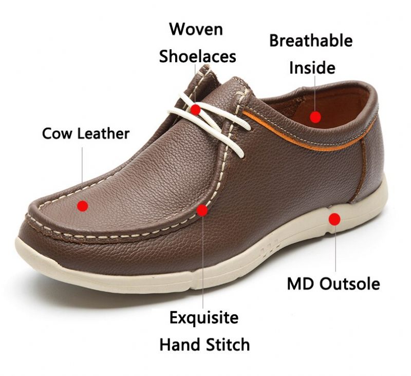 Zillum Casual Loafers För Män - Brun
