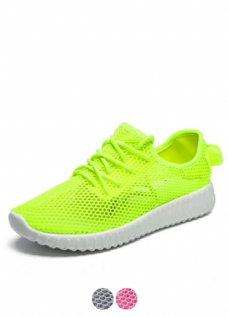 Zinab Sommarsneaker För Kvinnor Med Snörning Mode Andningsbara Meshskor